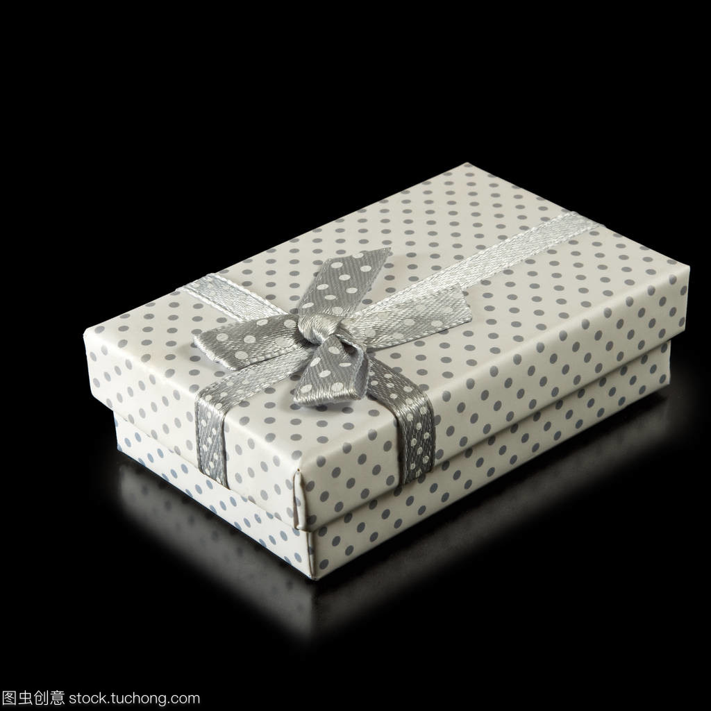 禮贈之心 一個禮品盒的精致特寫